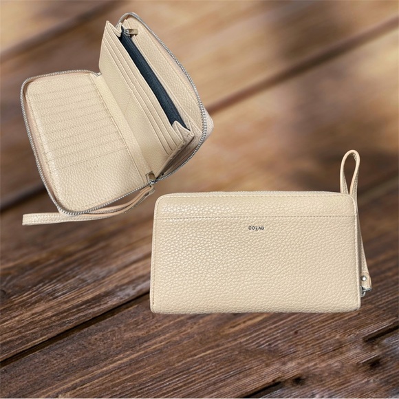 CO-LAB Handbags - Co-lab Tan FLEX BESTS 'TRISH' LARGE WALLET